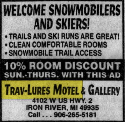 Trav-Lures Motel - Jan 1997 Ad